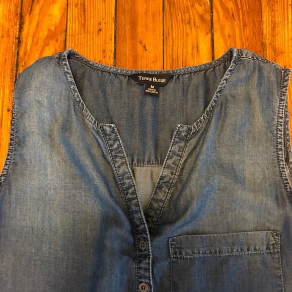 Ombré Denim Tunic - Picture 2 of 4